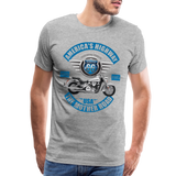 America's Road, Route 66 Shirt, Fathers Day Gift, Mother Road, Route 66 T-Shirt, Road Trip Shirt, Route 66 USA Motorcycle Biker Souvenir Tee - heather gray