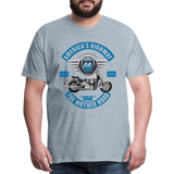 America's Road, Route 66 Shirt, Fathers Day Gift, Mother Road, Route 66 T-Shirt, Road Trip Shirt, Route 66 USA Motorcycle Biker Souvenir Tee - heather ice blue