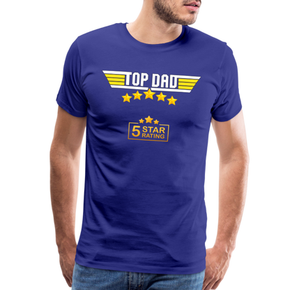 Gift For Dad, Fathers Day Gift, Top Dad Shirt, Top Dad T-Shirt, Funny Dad Shirt, Gift For Husband, Best Dad Shirt, Fathers Day Gift Idea - royal blue