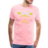 Gift For Dad, Fathers Day Gift, Top Dad Shirt, Top Dad T-Shirt, Funny Dad Shirt, Gift For Husband, Best Dad Shirt, Fathers Day Gift Idea - pink