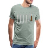 Wrench Bottle Opener Shirt, Funny Mechanic Shirt, Tools Car Fix Shirt, Engineer Gift Shirt, For Him Her T-shirt - steel green