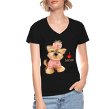 I Love Mom Shirt, Dog Lover Shirt, Dog Mama Shirt, Cute Dog Shirt, Tattoo Dog Shirt, Funny Dog Shirt, Pet Lover Shirt, Dog Mom Shirt, Gift For Her - black