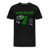 Seven Ate Nine, Funny Math Shirt, Seven Eight Nine, 7 ate 9, 7 8 9, Math, Mathematics, Science, Funny Geeks Shirt, Math Teacher Shirt - black