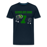 Seven Ate Nine, Funny Math Shirt, Seven Eight Nine, 7 ate 9, 7 8 9, Math, Mathematics, Science, Funny Geeks Shirt, Math Teacher Shirt - deep navy