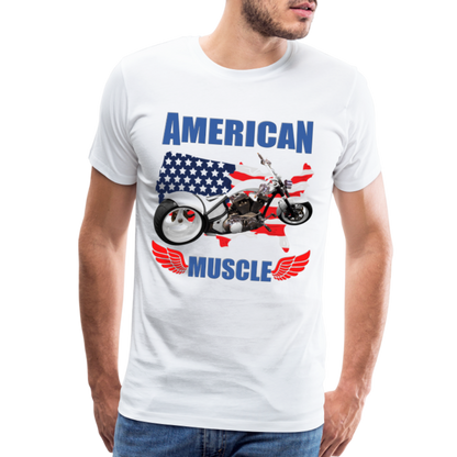 American Muscle Shirt, Motorcycle Shirt, Biker Shirt, Motorcycle Gift, Motorcycle Tshirt, Motorcycle Shirts, Motorcycle T Shirt, Biker Shirts - white