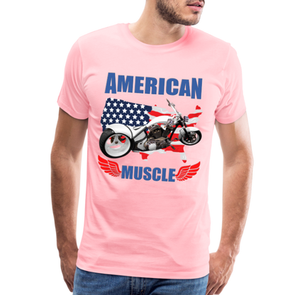 American Muscle Shirt, Motorcycle Shirt, Biker Shirt, Motorcycle Gift, Motorcycle Tshirt, Motorcycle Shirts, Motorcycle T Shirt, Biker Shirts - pink