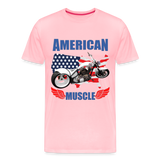 American Muscle Shirt, Motorcycle Shirt, Biker Shirt, Motorcycle Gift, Motorcycle Tshirt, Motorcycle Shirts, Motorcycle T Shirt, Biker Shirts - pink