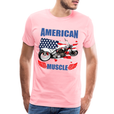 American Muscle Shirt, Motorcycle Shirt, Biker Shirt, Motorcycle Gift, Motorcycle Tshirt, Motorcycle Shirts, Motorcycle T Shirt, Biker Shirts - pink