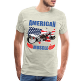 American Muscle Shirt, Motorcycle Shirt, Biker Shirt, Motorcycle Gift, Motorcycle Tshirt, Motorcycle Shirts, Motorcycle T Shirt, Biker Shirts - heather oatmeal