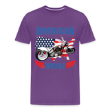 American Muscle Shirt, Motorcycle Shirt, Biker Shirt, Motorcycle Gift, Motorcycle Tshirt, Motorcycle Shirts, Motorcycle T Shirt, Biker Shirts - purple