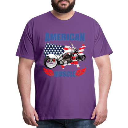 American Muscle Shirt, Motorcycle Shirt, Biker Shirt, Motorcycle Gift, Motorcycle Tshirt, Motorcycle Shirts, Motorcycle T Shirt, Biker Shirts - purple