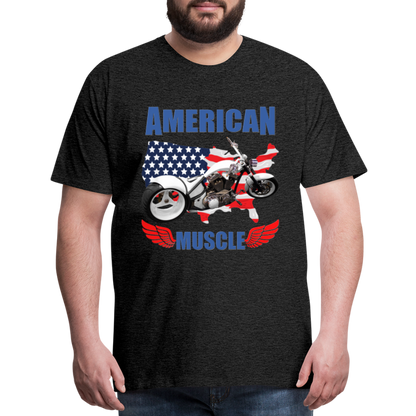 American Muscle Shirt, Motorcycle Shirt, Biker Shirt, Motorcycle Gift, Motorcycle Tshirt, Motorcycle Shirts, Motorcycle T Shirt, Biker Shirts - charcoal grey