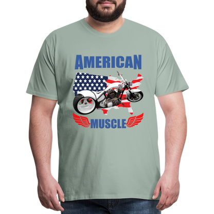 American Muscle Shirt, Motorcycle Shirt, Biker Shirt, Motorcycle Gift, Motorcycle Tshirt, Motorcycle Shirts, Motorcycle T Shirt, Biker Shirts - steel green