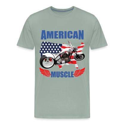 American Muscle Shirt, Motorcycle Shirt, Biker Shirt, Motorcycle Gift, Motorcycle Tshirt, Motorcycle Shirts, Motorcycle T Shirt, Biker Shirts - steel green