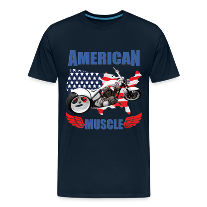 American Muscle Shirt, Motorcycle Shirt, Biker Shirt, Motorcycle Gift, Motorcycle Tshirt, Motorcycle Shirts, Motorcycle T Shirt, Biker Shirts - deep navy