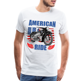 American Ride Shirt, Motorcycle Shirt, Biker Shirt, Motorcycle Gift, Motorcycle Tshirt, Motorcycle Shirts, Motorcycle T Shirt, Biker Shirts - white