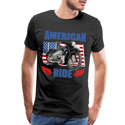 American Ride Shirt, Motorcycle Shirt, Biker Shirt, Motorcycle Gift, Motorcycle Tshirt, Motorcycle Shirts, Motorcycle T Shirt, Biker Shirts - black