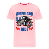 American Ride Shirt, Motorcycle Shirt, Biker Shirt, Motorcycle Gift, Motorcycle Tshirt, Motorcycle Shirts, Motorcycle T Shirt, Biker Shirts - pink