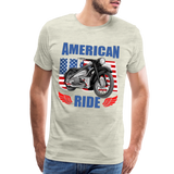 American Ride Shirt, Motorcycle Shirt, Biker Shirt, Motorcycle Gift, Motorcycle Tshirt, Motorcycle Shirts, Motorcycle T Shirt, Biker Shirts - heather oatmeal