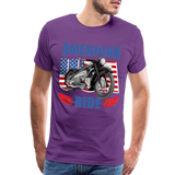 American Ride Shirt, Motorcycle Shirt, Biker Shirt, Motorcycle Gift, Motorcycle Tshirt, Motorcycle Shirts, Motorcycle T Shirt, Biker Shirts - purple