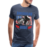 American Ride Shirt, Motorcycle Shirt, Biker Shirt, Motorcycle Gift, Motorcycle Tshirt, Motorcycle Shirts, Motorcycle T Shirt, Biker Shirts - heather blue