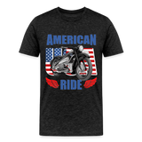 American Ride Shirt, Motorcycle Shirt, Biker Shirt, Motorcycle Gift, Motorcycle Tshirt, Motorcycle Shirts, Motorcycle T Shirt, Biker Shirts - charcoal grey