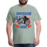 American Ride Shirt, Motorcycle Shirt, Biker Shirt, Motorcycle Gift, Motorcycle Tshirt, Motorcycle Shirts, Motorcycle T Shirt, Biker Shirts - steel green