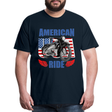 American Ride Shirt, Motorcycle Shirt, Biker Shirt, Motorcycle Gift, Motorcycle Tshirt, Motorcycle Shirts, Motorcycle T Shirt, Biker Shirts - deep navy