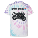 Motorcycle Gift, Motorcycle Shirt, Biker Shirt, Speed Demon Shirt, Motorcycle Tshirt, Motorcycle T Shirt, Racing Shirt, Sports Bike Shirt, Unisex Tie Dye T-Shirt - Pastel Spiral