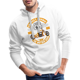 Route 66 Hoodie, Americas Road, Fathers Day Gift, Mother Road, Route 66 Hoodie, Road Trip Hoodie, Route 66 Usa Motorcycle Biker Souvenir Men’s Premium Hoodie - white