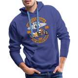 Route 66 Hoodie, Americas Road, Fathers Day Gift, Mother Road, Route 66 Hoodie, Road Trip Hoodie, Route 66 Usa Motorcycle Biker Souvenir Men’s Premium Hoodie - royal blue