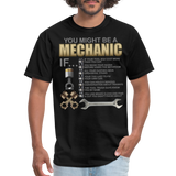 Mechanic Gift, Mechanic Shirt, You Might Be A Mechanic, Diesel Mechanic, Gift For Mechanic, Car Mechanic, Car Guy Shirt, Funny Dad Shirt - black