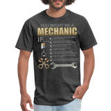 Mechanic Gift, Mechanic Shirt, You Might Be A Mechanic, Diesel Mechanic, Gift For Mechanic, Car Mechanic, Car Guy Shirt, Funny Dad Shirt - heather black