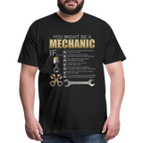 Mechanic Gift, Mechanic Shirt, You Might Be A Mechanic, Diesel Mechanic, Gift For Mechanic, Car Mechanic, Car Guy Shirt, Funny Dad Shirt - black