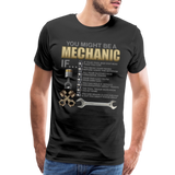 Mechanic Gift, Mechanic Shirt, You Might Be A Mechanic, Diesel Mechanic, Gift For Mechanic, Car Mechanic, Car Guy Shirt, Funny Dad Shirt - black