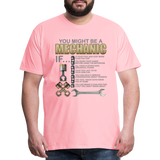 Mechanic Gift, Mechanic Shirt, You Might Be A Mechanic, Diesel Mechanic, Gift For Mechanic, Car Mechanic, Car Guy Shirt, Funny Dad Shirt - pink