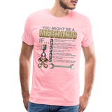 Mechanic Gift, Mechanic Shirt, You Might Be A Mechanic, Diesel Mechanic, Gift For Mechanic, Car Mechanic, Car Guy Shirt, Funny Dad Shirt - pink