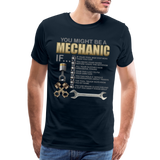 Mechanic Gift, Mechanic Shirt, You Might Be A Mechanic, Diesel Mechanic, Gift For Mechanic, Car Mechanic, Car Guy Shirt, Funny Dad Shirt - deep navy