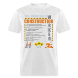 Construction Gift, Construction Crew, Construction Worker, You Might Be A, Construction Party, Construction Manager, Engineering Shirt, Dump Truck Shirt, Construction Theme, Funny Dad Shirt, Fathers Day Shirt - light heather gray