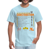 Construction Gift, Construction Crew, Construction Worker, You Might Be A, Construction Party, Construction Manager, Engineering Shirt, Dump Truck Shirt, Construction Theme, Funny Dad Shirt, Fathers Day Shirt - powder blue