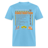 Construction Gift, Construction Crew, Construction Worker, You Might Be A, Construction Party, Construction Manager, Engineering Shirt, Dump Truck Shirt, Construction Theme, Funny Dad Shirt, Fathers Day Shirt - aquatic blue