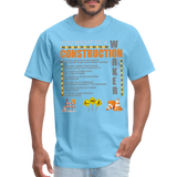 Construction Gift, Construction Crew, Construction Worker, You Might Be A, Construction Party, Construction Manager, Engineering Shirt, Dump Truck Shirt, Construction Theme, Funny Dad Shirt, Fathers Day Shirt - aquatic blue