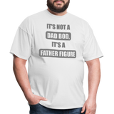 Dad Bod Shirt, Funny Dad Shirt, Father Figure Shirt, Dad Bod, New Dad Shirt, Dad Joke Shirt, Daddy Shirt, Funny Dad Shirts, Best Dad Shirt, New Dad, Funny Gift For Dad - white