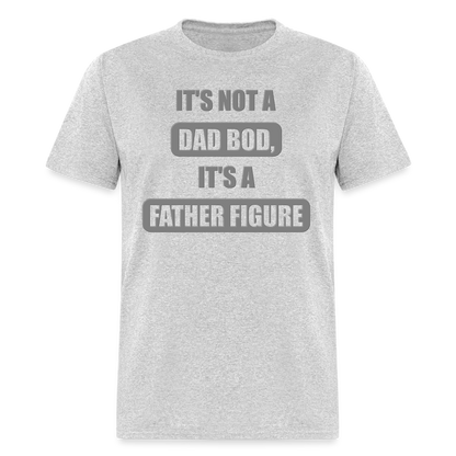 Dad Bod Shirt, Funny Dad Shirt, Father Figure Shirt, Dad Bod, New Dad Shirt, Dad Joke Shirt, Daddy Shirt, Funny Dad Shirts, Best Dad Shirt, New Dad, Funny Gift For Dad - heather gray