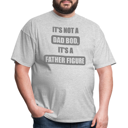 Dad Bod Shirt, Funny Dad Shirt, Father Figure Shirt, Dad Bod, New Dad Shirt, Dad Joke Shirt, Daddy Shirt, Funny Dad Shirts, Best Dad Shirt, New Dad, Funny Gift For Dad - heather gray