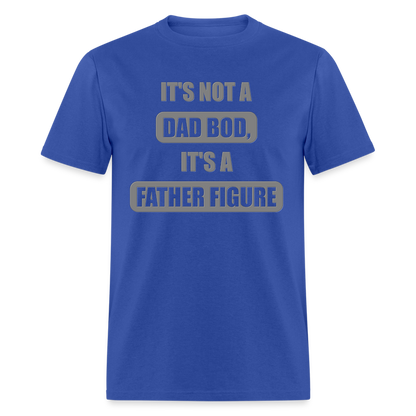 Dad Bod Shirt, Funny Dad Shirt, Father Figure Shirt, Dad Bod, New Dad Shirt, Dad Joke Shirt, Daddy Shirt, Funny Dad Shirts, Best Dad Shirt, New Dad, Funny Gift For Dad - royal blue