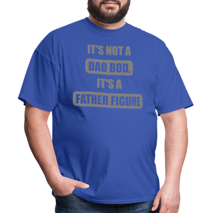 Dad Bod Shirt, Funny Dad Shirt, Father Figure Shirt, Dad Bod, New Dad Shirt, Dad Joke Shirt, Daddy Shirt, Funny Dad Shirts, Best Dad Shirt, New Dad, Funny Gift For Dad - royal blue
