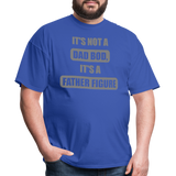 Dad Bod Shirt, Funny Dad Shirt, Father Figure Shirt, Dad Bod, New Dad Shirt, Dad Joke Shirt, Daddy Shirt, Funny Dad Shirts, Best Dad Shirt, New Dad, Funny Gift For Dad - royal blue