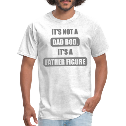 Dad Bod Shirt, Funny Dad Shirt, Father Figure Shirt, Dad Bod, New Dad Shirt, Dad Joke Shirt, Daddy Shirt, Funny Dad Shirts, Best Dad Shirt, New Dad, Funny Gift For Dad - light heather gray