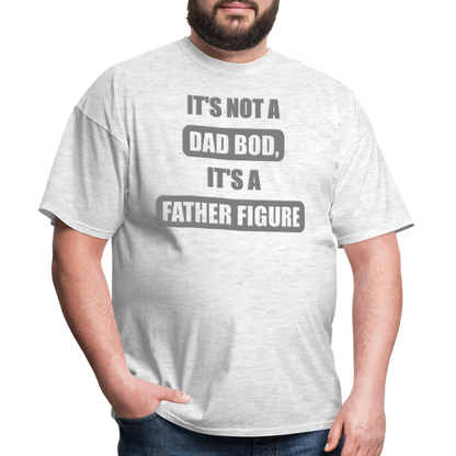 Dad Bod Shirt, Funny Dad Shirt, Father Figure Shirt, Dad Bod, New Dad Shirt, Dad Joke Shirt, Daddy Shirt, Funny Dad Shirts, Best Dad Shirt, New Dad, Funny Gift For Dad - light heather gray